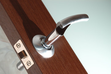 handle of modern door