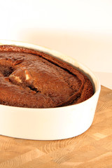 brown cake