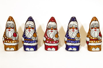 pere noel en chocolat