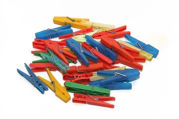 bunch of clothes pegs