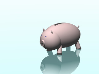 piggy bank. 2007