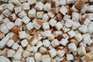croutons for stuffing background