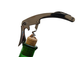 bottle and corkscrew diagonal