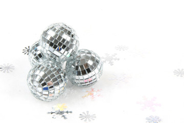glass christmas ornament