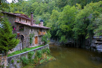 house in rupit, catalonia