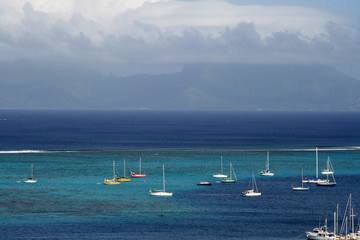 Obraz premium pacific lagoon