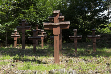the old military cemetery form first world war