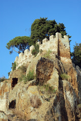 cori castle, italy