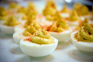 deviled eggs