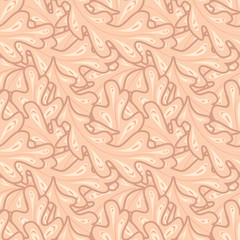 seamless leafy wallpaper pattern