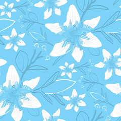 seamless contemporary wallpaper pattern