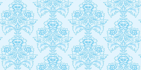 seamless vintage wallpaper pattern