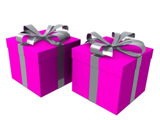 pinkfarbene geschenke