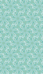 seamless swirly wallpaper pattern