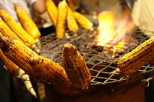 mazorca de maiz asada