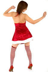 dancing santa.