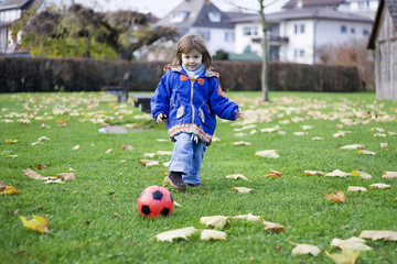 little soccer player