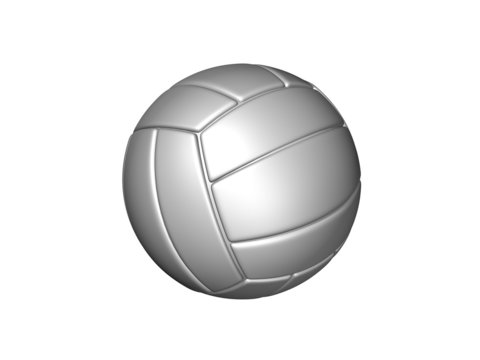 ballon de sport gris
