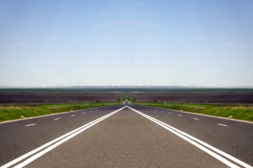 Fototapeta premium highway at the bygone