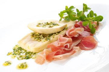 pumpkins with prosciutto