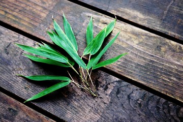 bamboo leaves