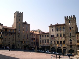 arezzo - piazza grande