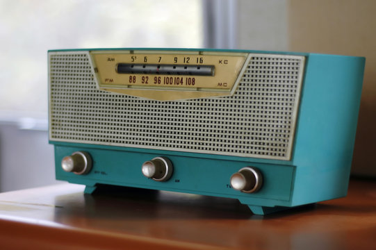 blue fifties radio