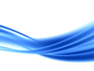 blaue abstrakte form