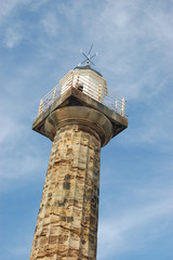 the old lighthouse, whitby pier © Michael Shannon