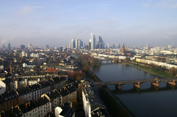 frankfurt from the top