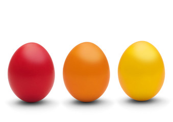 rot, orange, gelb