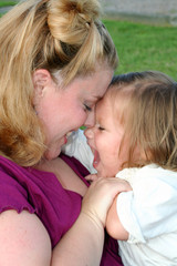 mom & daughter giggles 2