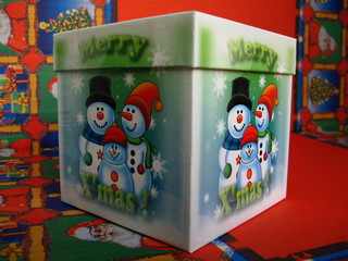 angle snowman box