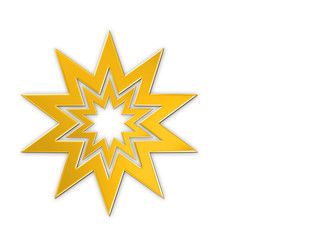 goldener stern - star