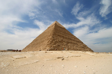 Fototapeta na wymiar Chefrena piramida - Ägypten