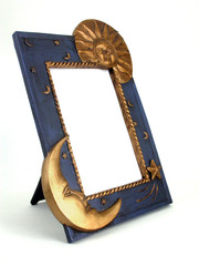 picture frame - sun and moon 03