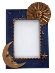 picture frame - sun and moon 01