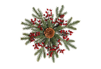 snowflake wreath