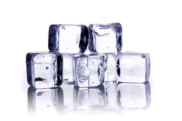 Poster Alcool ice cubes