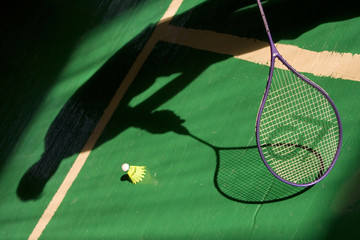 badminton game