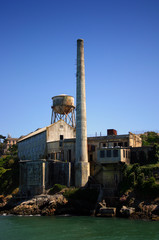 Fototapeta na wymiar alcatraz island, san francisco