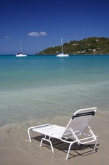 relaxing in paradise