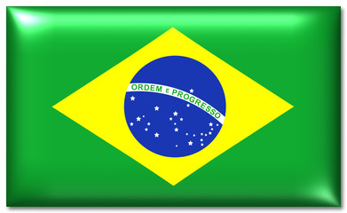Fototapeta premium brasilien fahne brazil flag