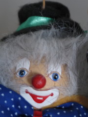 british clown puppet