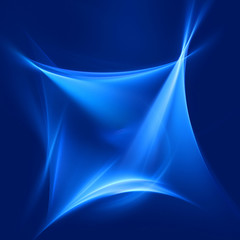 blue square rays