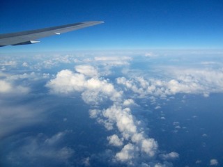 Fototapeta premium above clouds