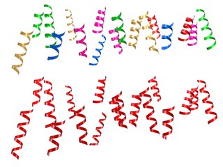 bunte geschenkbänder