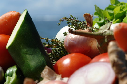 composition de legumes