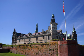 walls of kronborg fortress