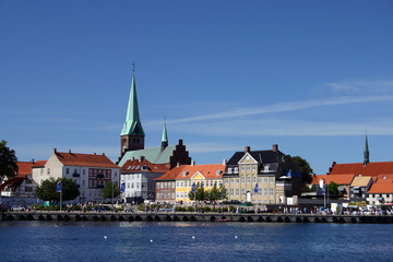 helsingor - city and  harbour